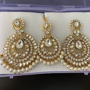 Earrings and Tikka